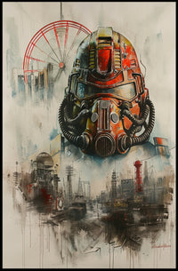 Post-Apocalyptic Visions Poster PosterGoat