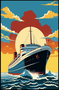 Voyage into the Sunset Poster