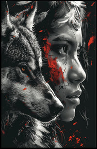 Spirit Of The Wolf Poster