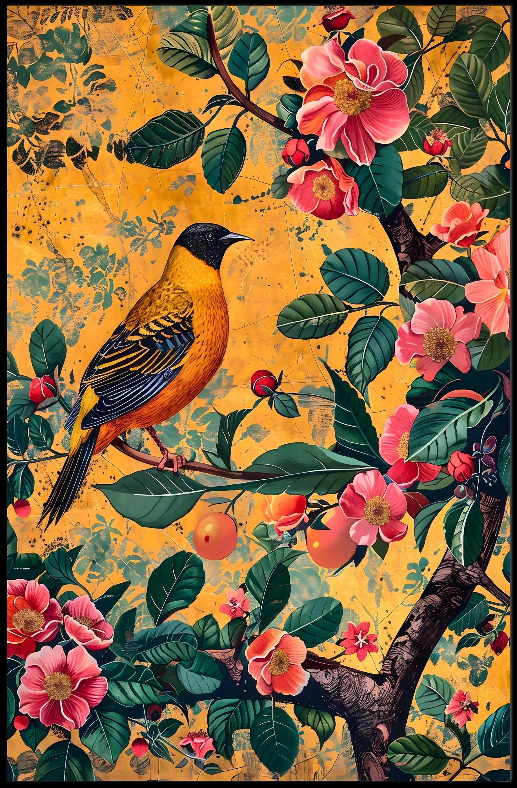Vibrant Nature Scene Wall Art Print