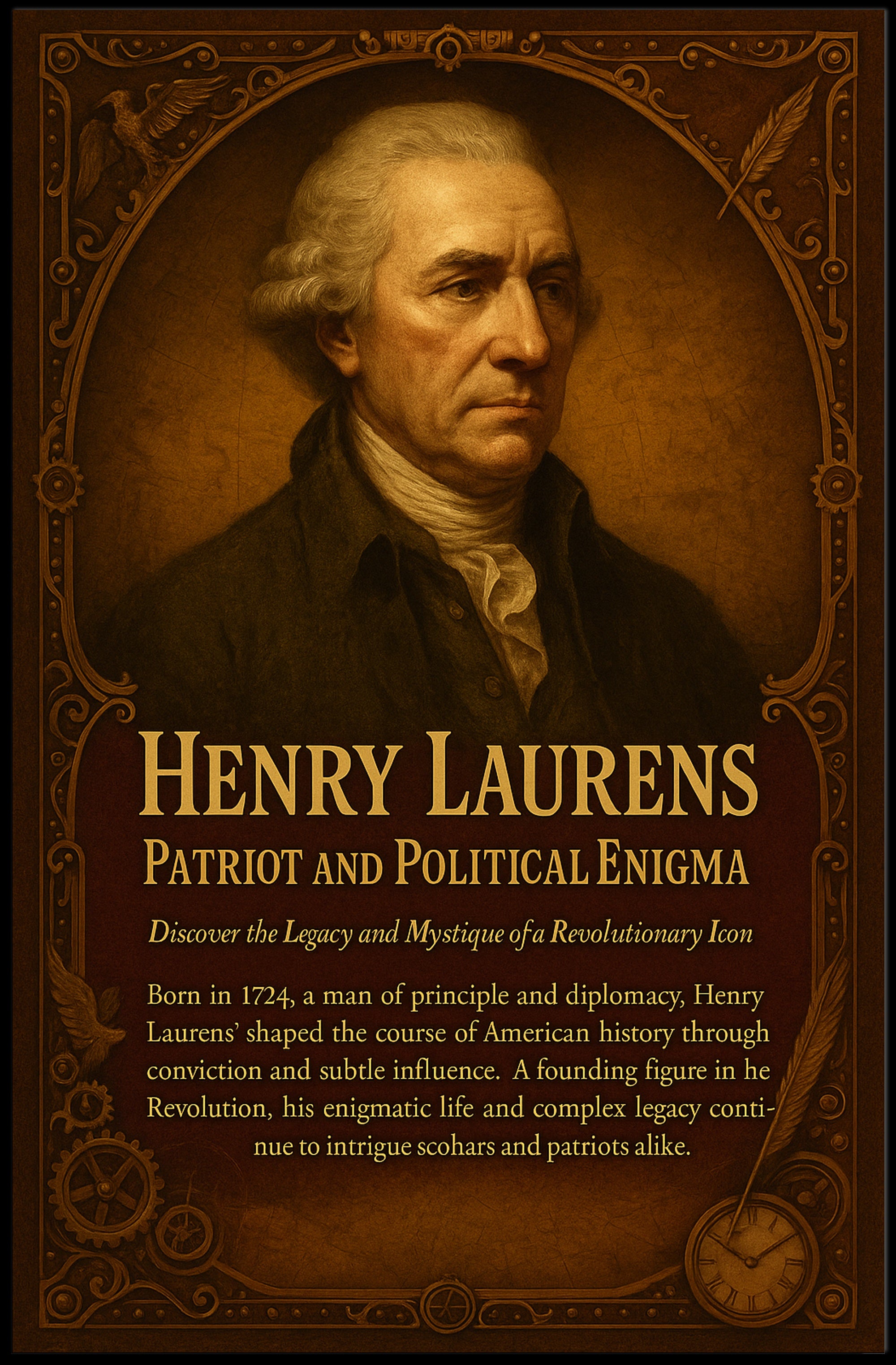 Henry Laurens Patriot And Political Poster