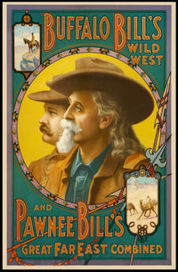 Buffalo Bill's Wild West Show Vintage Poster Print