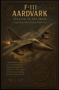 F-111 Aardvark Stealth In The Skies Poster