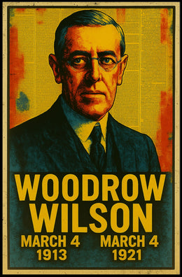 Vintage Leadership Portrait Art Deco Collectors Poster