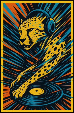 Sonic Cheetah Groove Poster