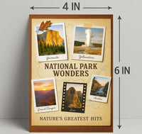 National Park Wonders Poster PosterGoat