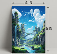 Enchanted Sky Bridges Poster