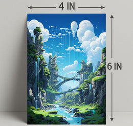 Enchanted Sky Bridges Poster