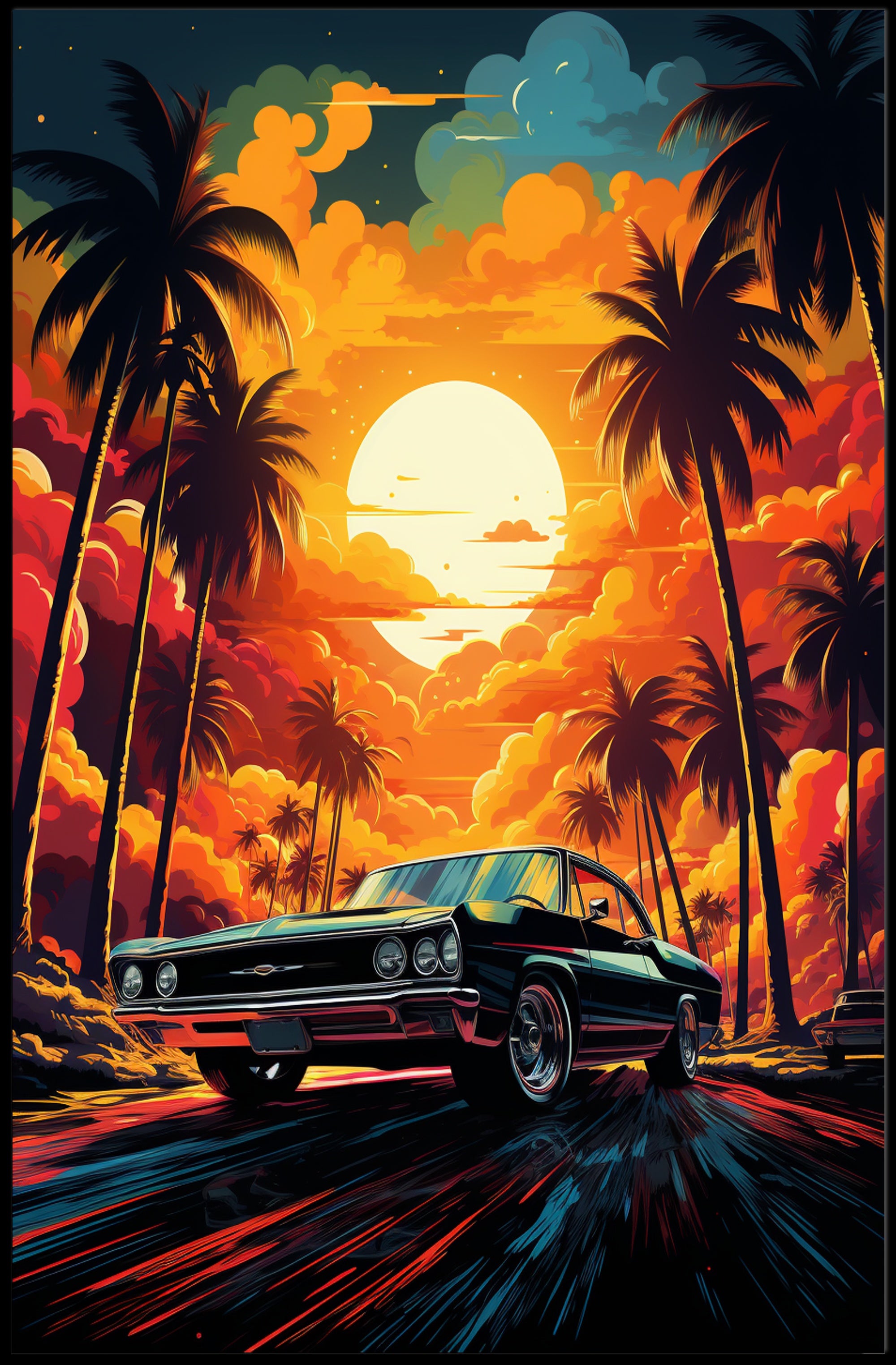 Sunset Drive Poster