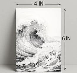 The Power Of Waves Poster