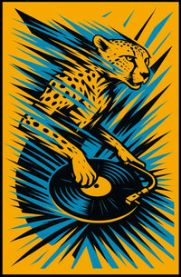 Cheetah Dj Vibes Poster