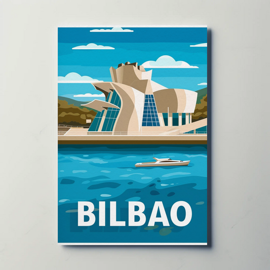 Bilbao: Guggenheim Museum Poster