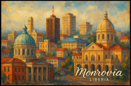 Monrovia, Liberia Poster
