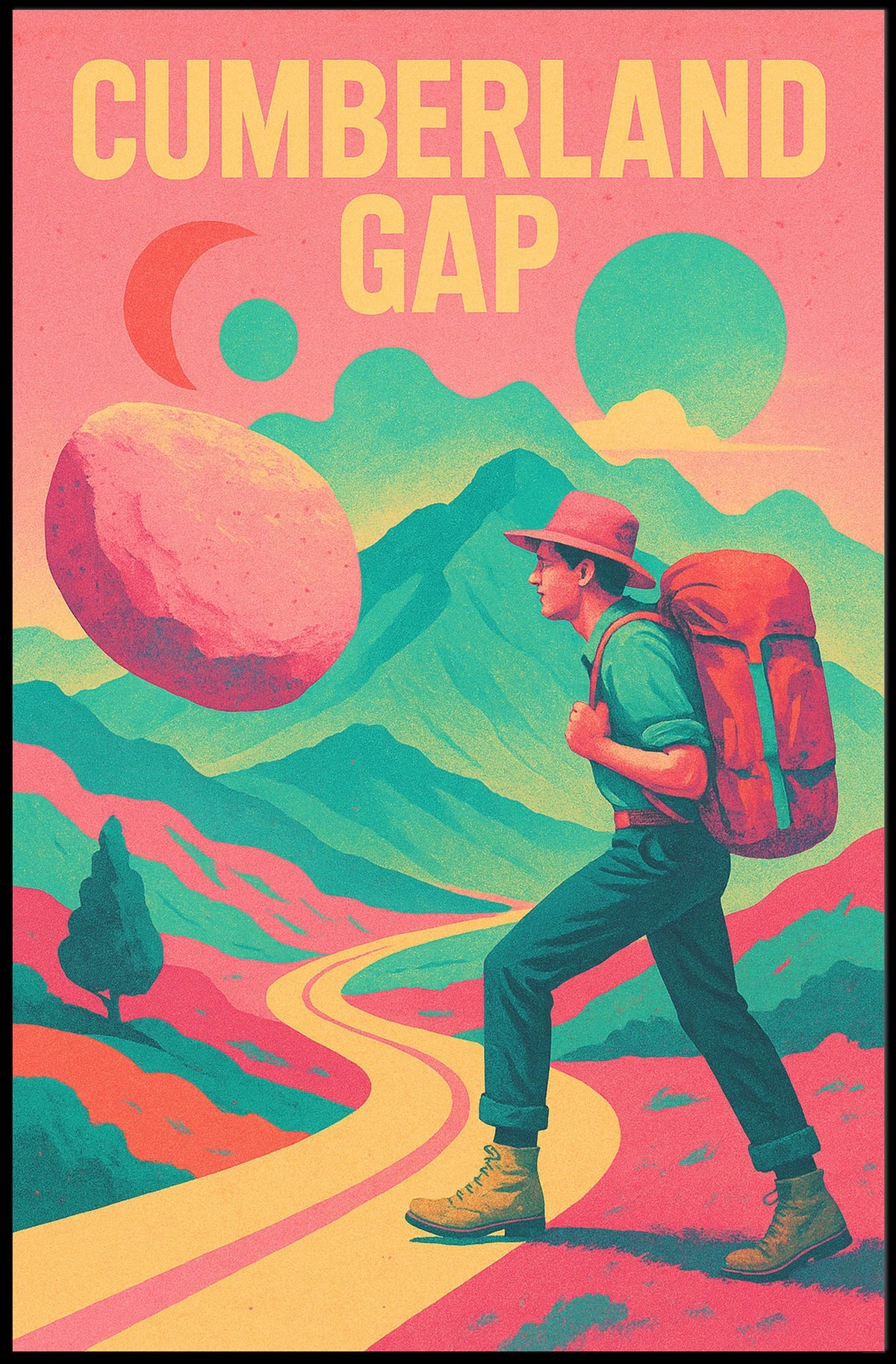 Cumberland Gap Adventure Poster