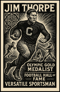 Celebrating a Legendary Athlete Poster