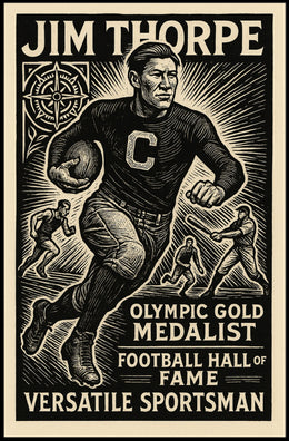 Celebrating a Legendary Athlete Poster