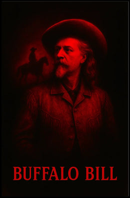 Buffalo Bill Stylized Wild West Historical or Presidential Poster