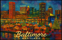 Baltimore Holiday Market Poster