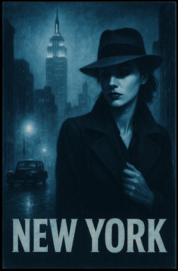 Noir New York Poster