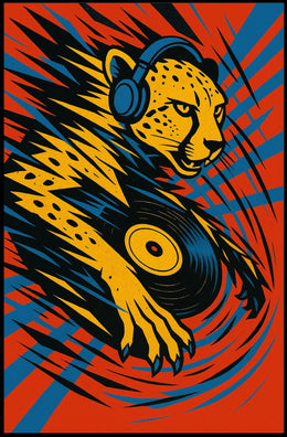 Sonic Cheetah Groove Poster