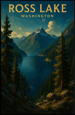 Ross Lake, Washington Poster
