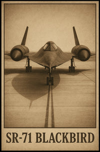 SR-71 Blackbird Poster