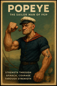 Popeye 1929 Art Poster POP-189