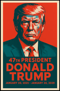 Donald Trump Visionary Vanguard Pop Art Poster