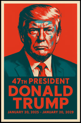 Donald Trump Visionary Vanguard Pop Art Poster