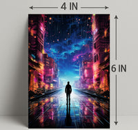 Neon City Dreams Poster