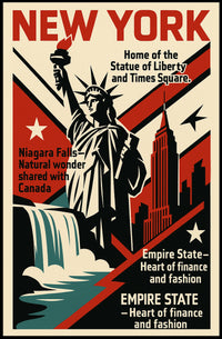 New York Icons Poster