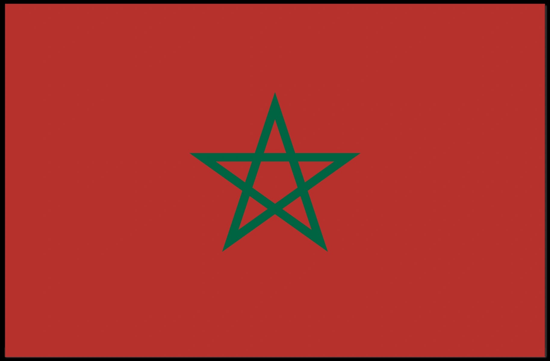 Morocco Flag Poster