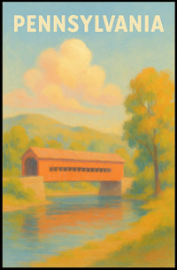 Pennsylvania Scenic Landscape Poster