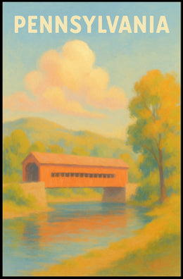 Pennsylvania Scenic Landscape Poster