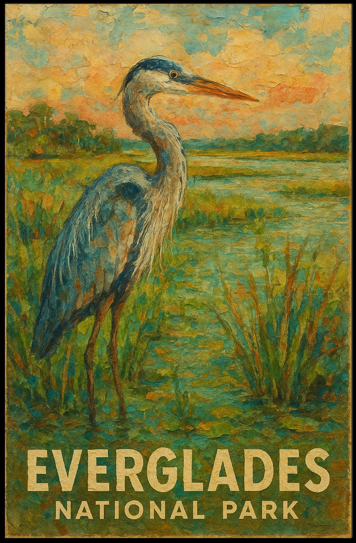 Everglades National Park Scenic Wanderlust Poster