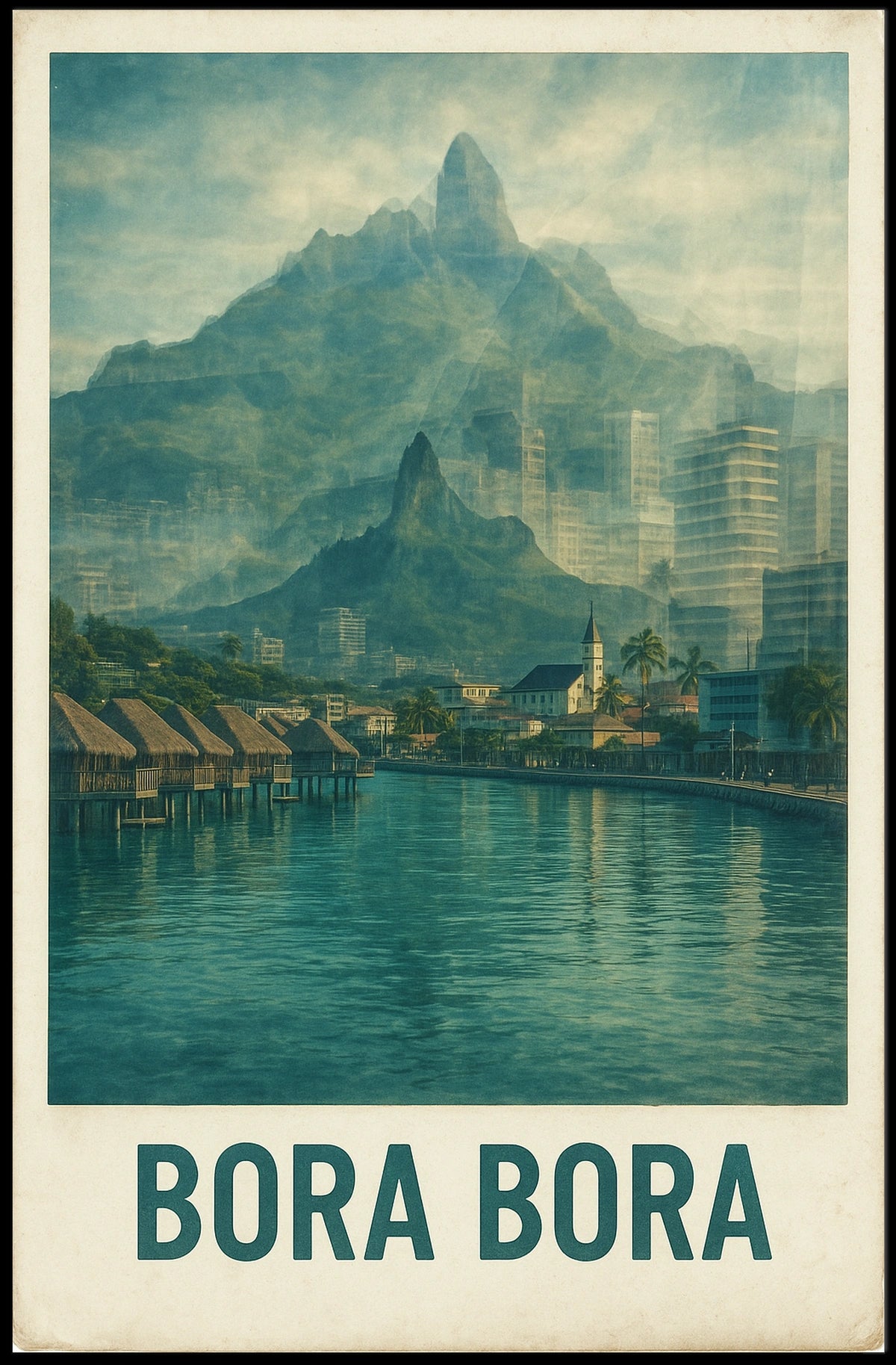 Bora Bora Paradise Poster