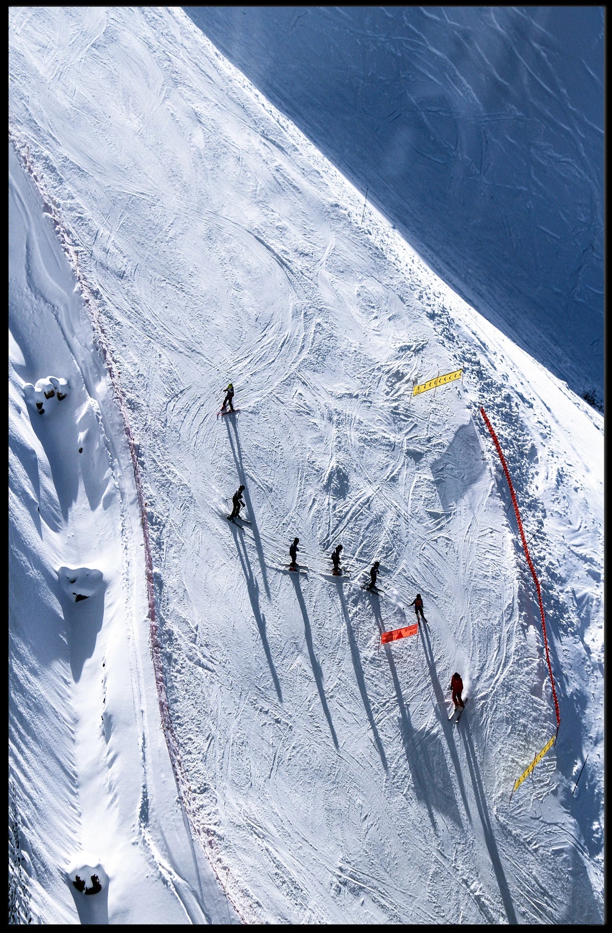 Winter Adventure On The Slopes Poster