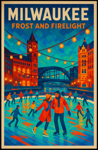 Milwaukee Frost and Firelight Poster