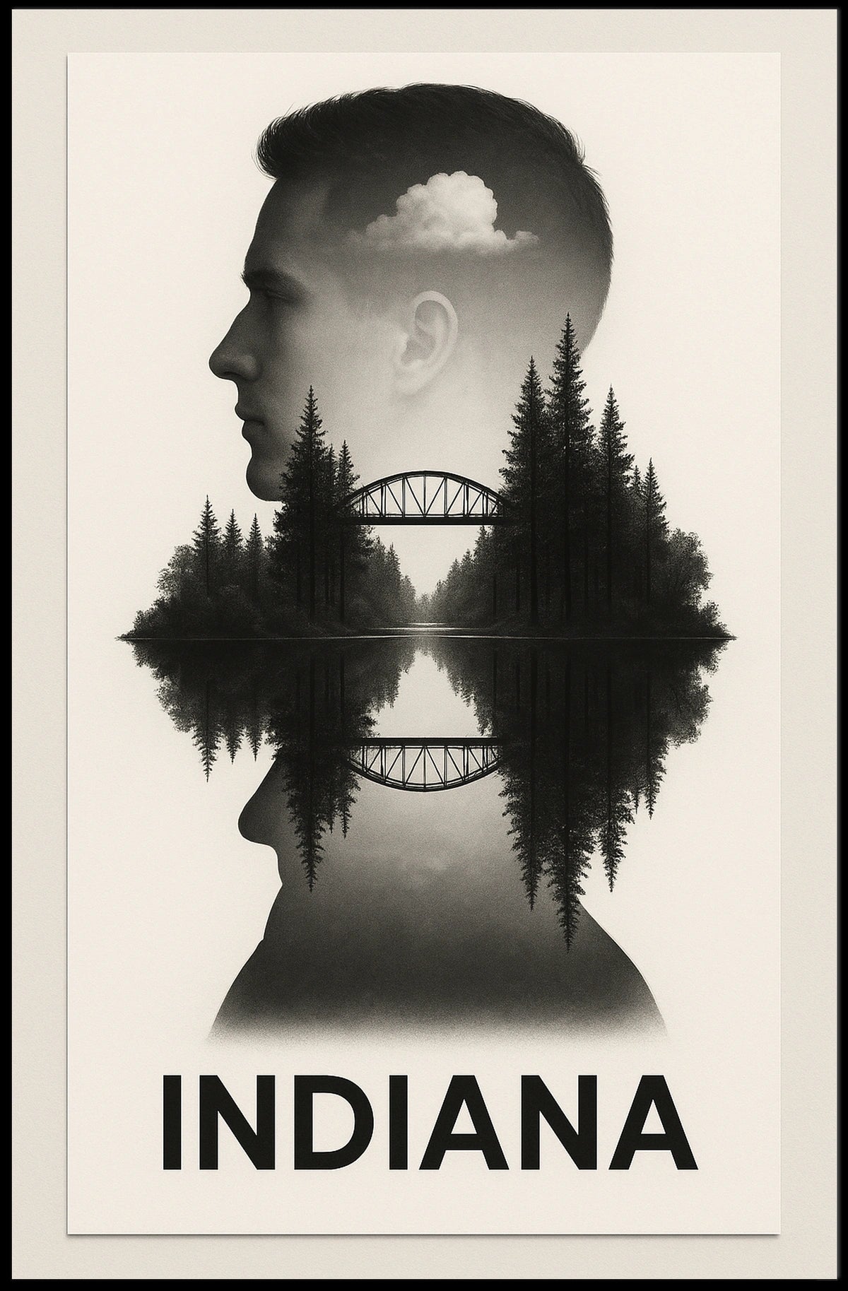 Indiana Reflections Poster