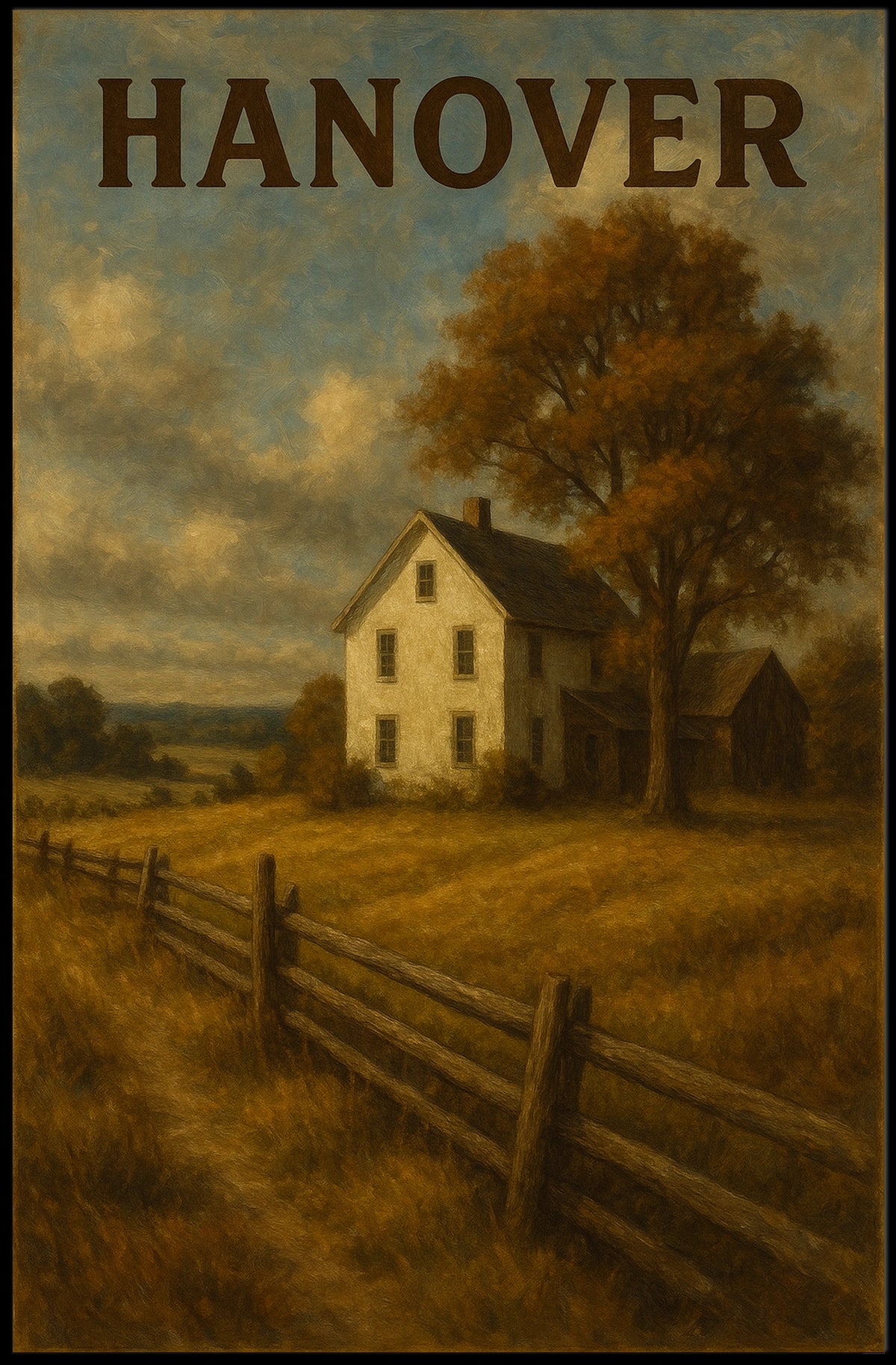 Hanover Countryside Poster