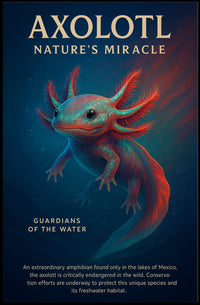 Axolotl Natures Miracle Poster