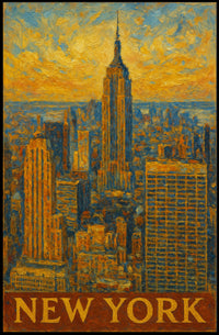 New York Skyline Poster