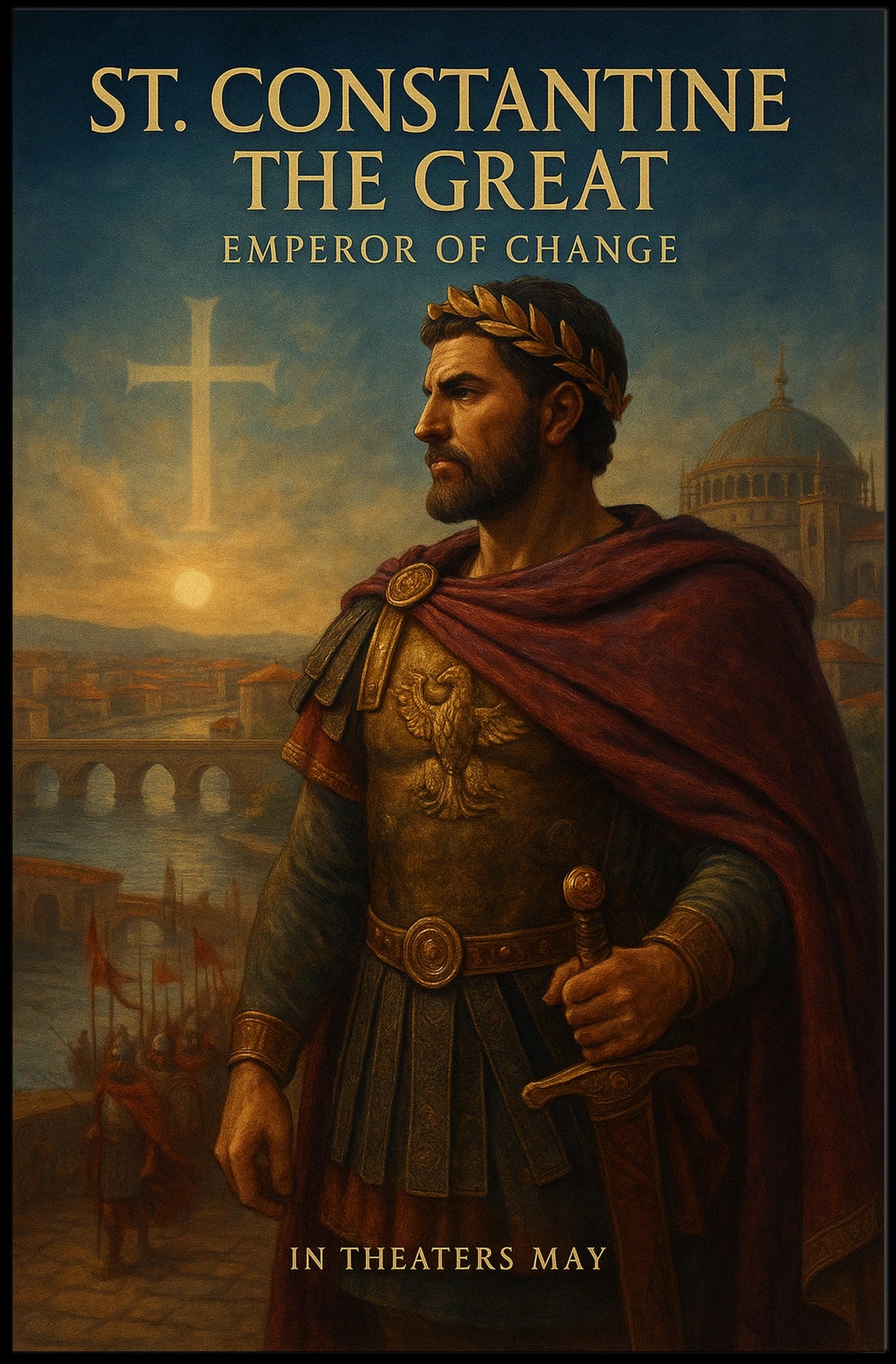 St. Constantine The Great Emperor Of Poster