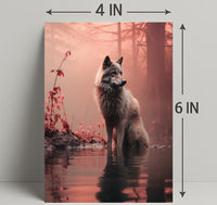 Serenity In The Mist Poster PosterGoat