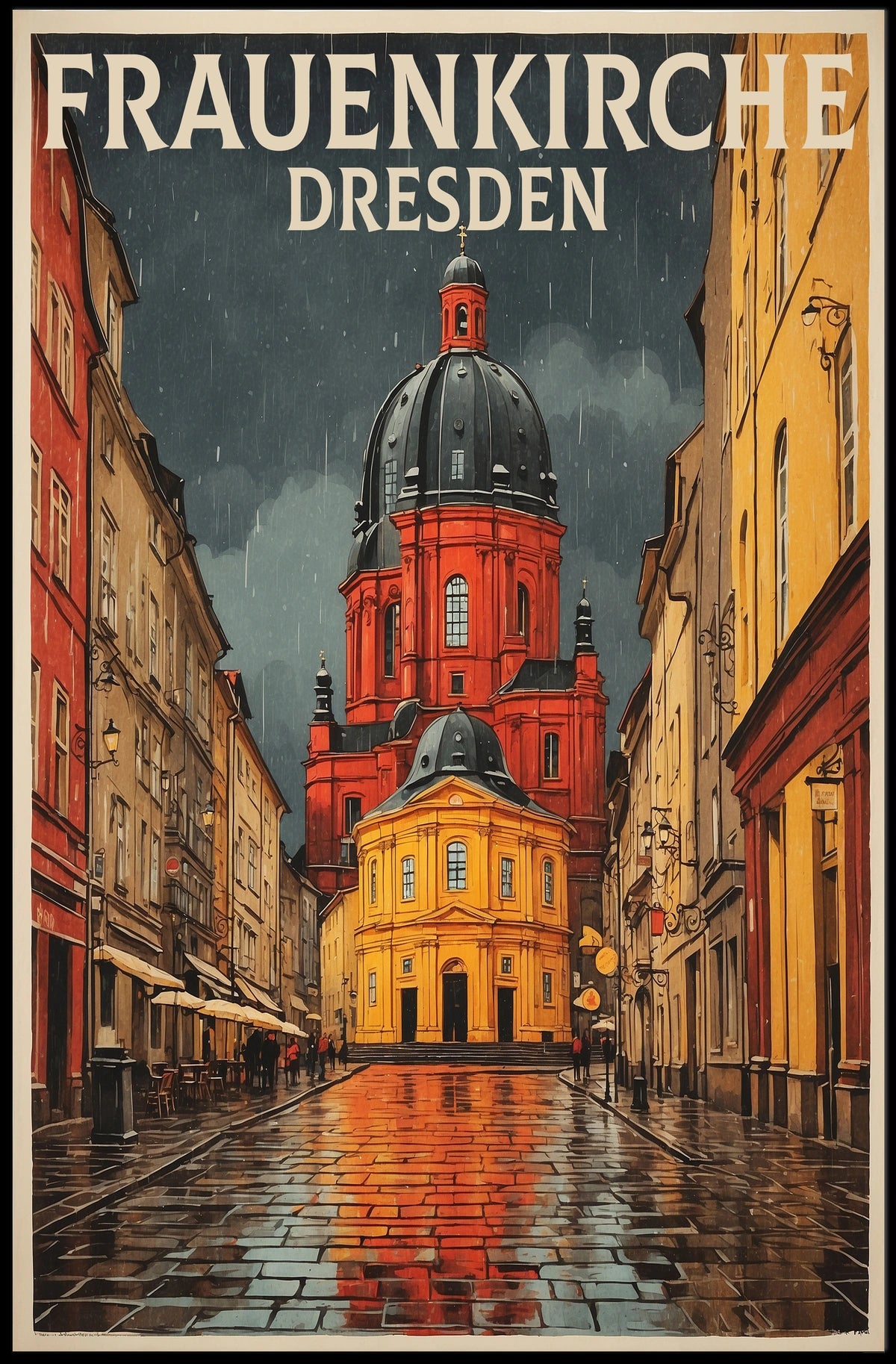 Frauenkirche Dresden Poster