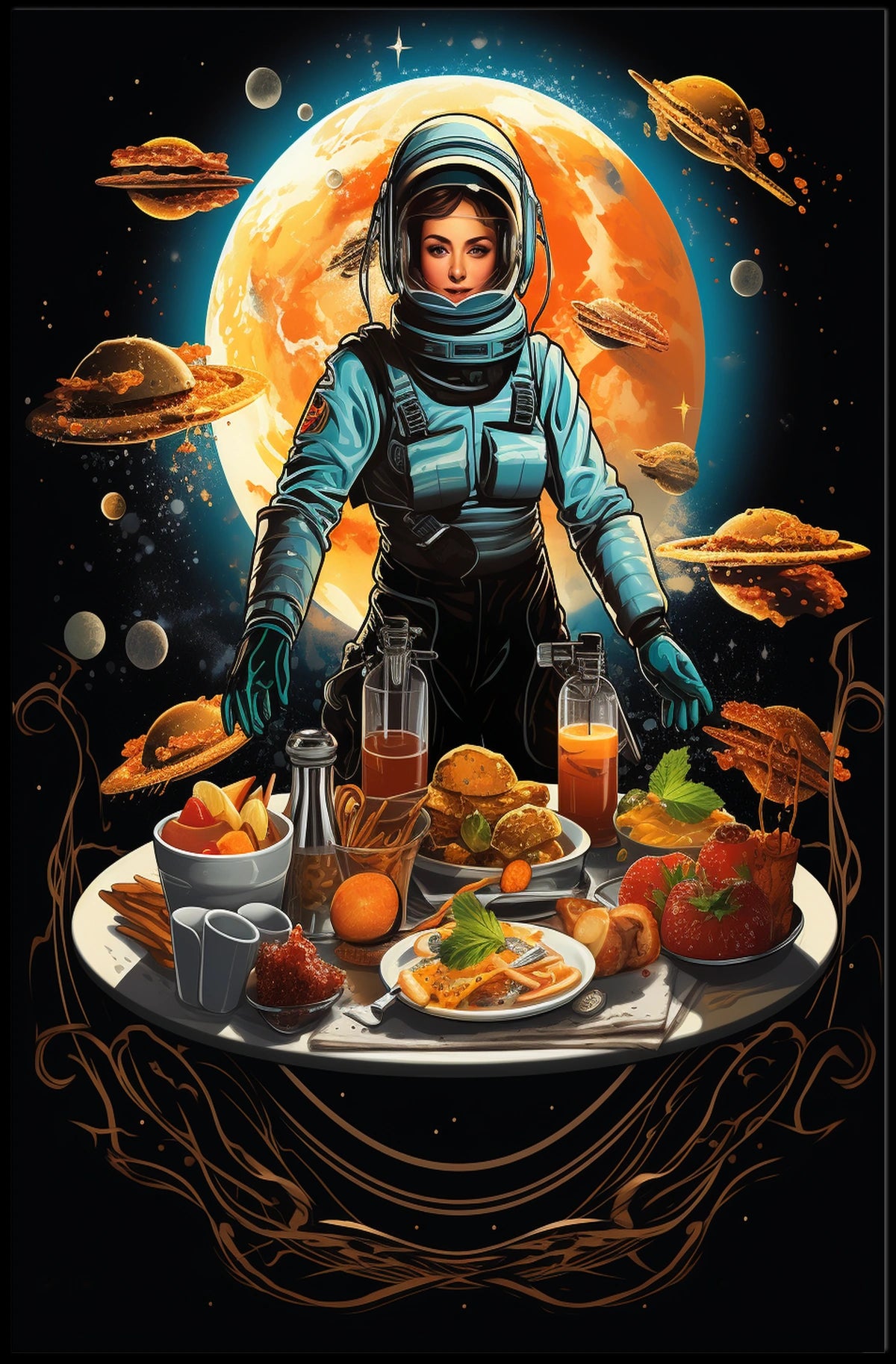 Cosmic Cuisine Poster