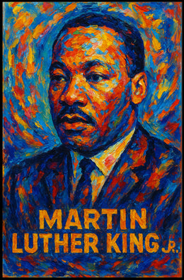 Martin Luther King Jr. Vibrant Legacy Poster