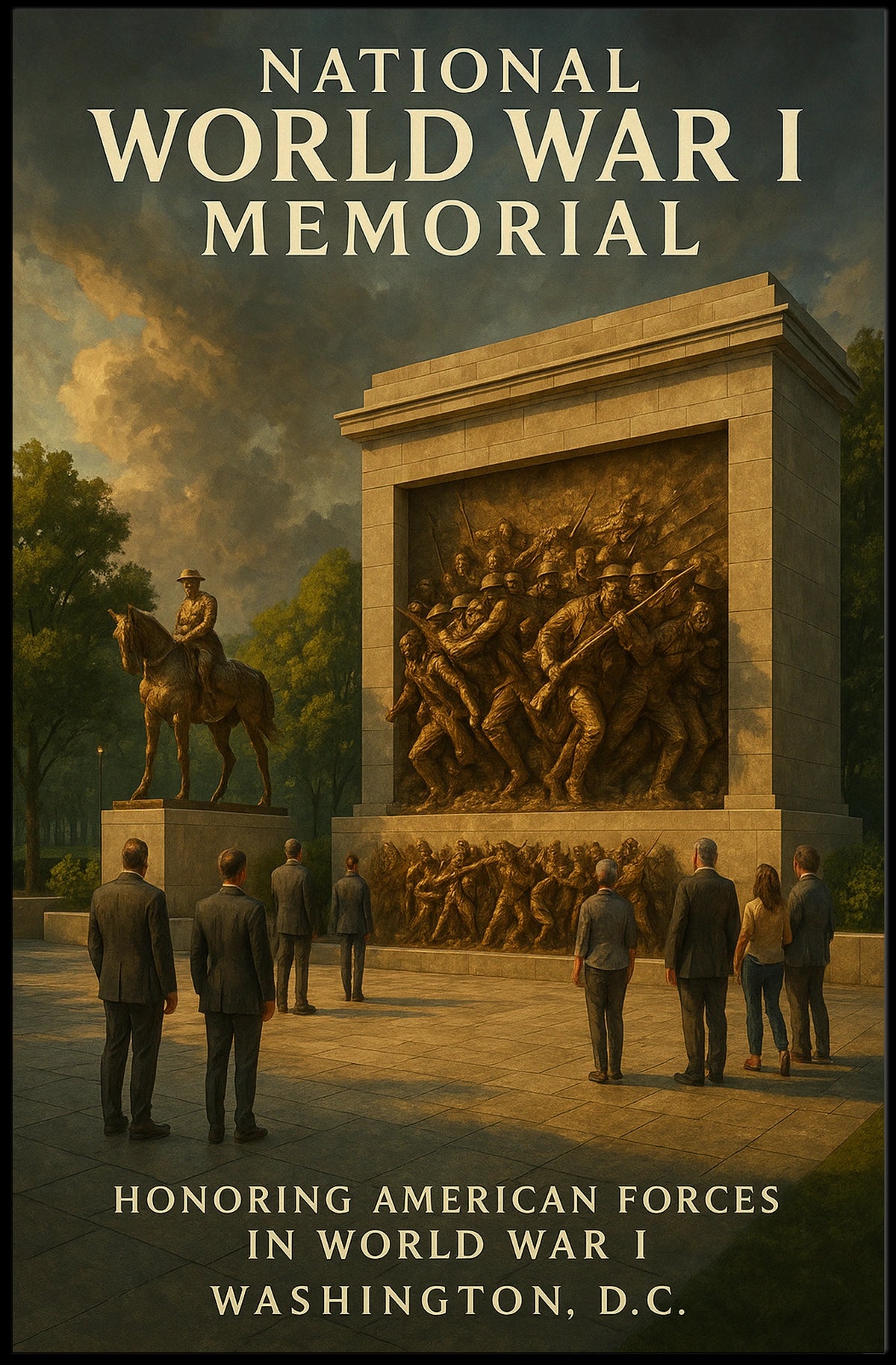 National World War I Memorial Poster