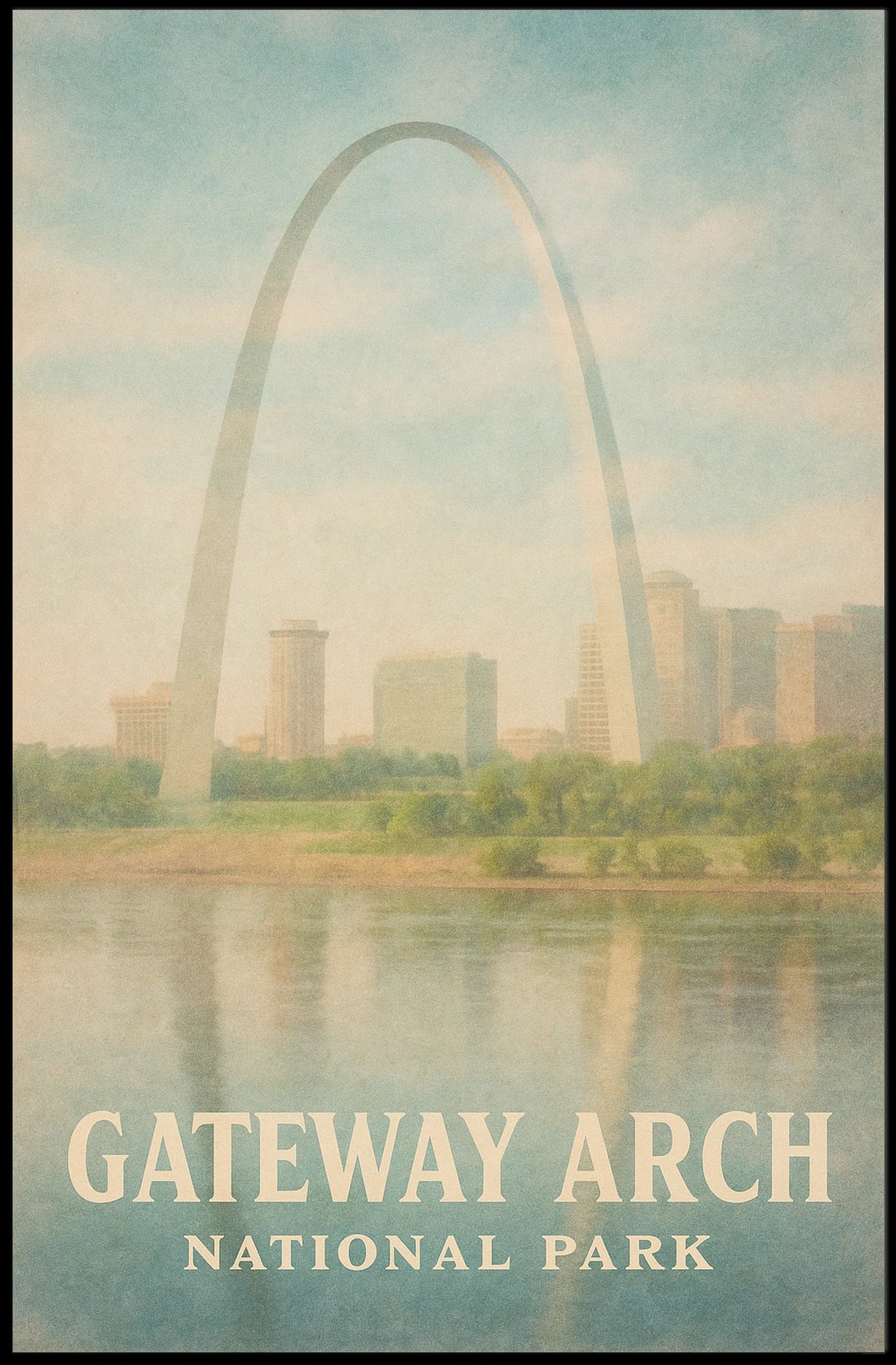 Gateway Arch National Park Poster