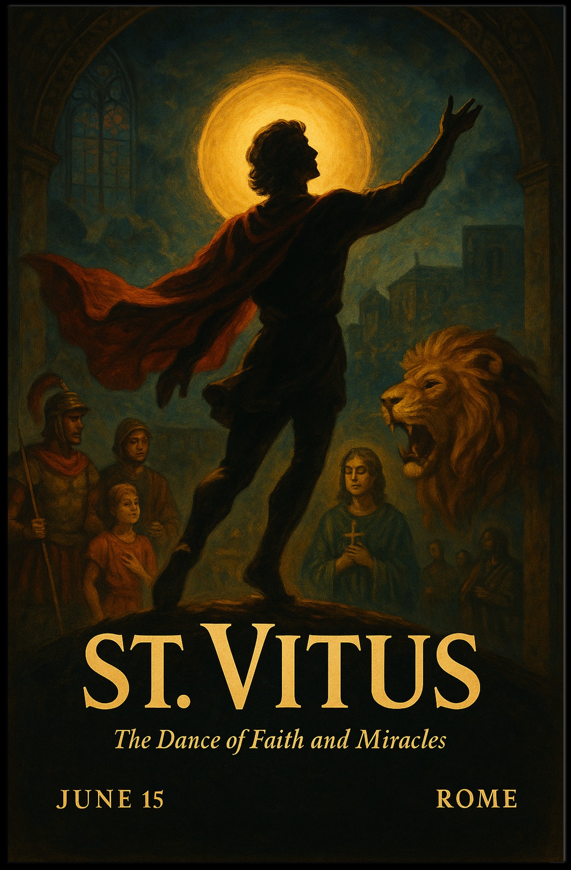 St. Vitus Dance of Faith Cultural Heritage Poster PosterGoat